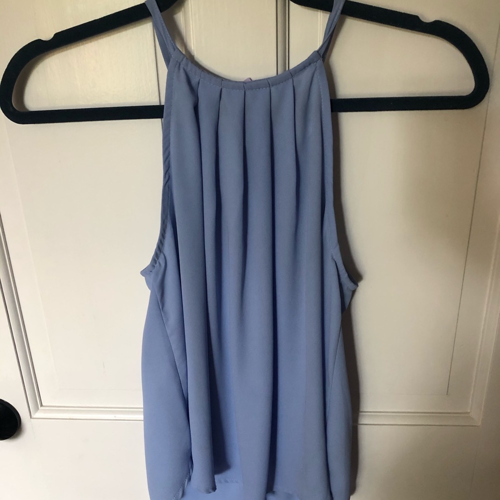 High neck tank top